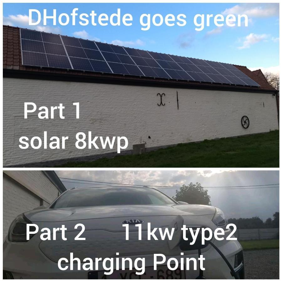 Dhofstede Vakantiewoning Oudenaarde Eksteriør bilde